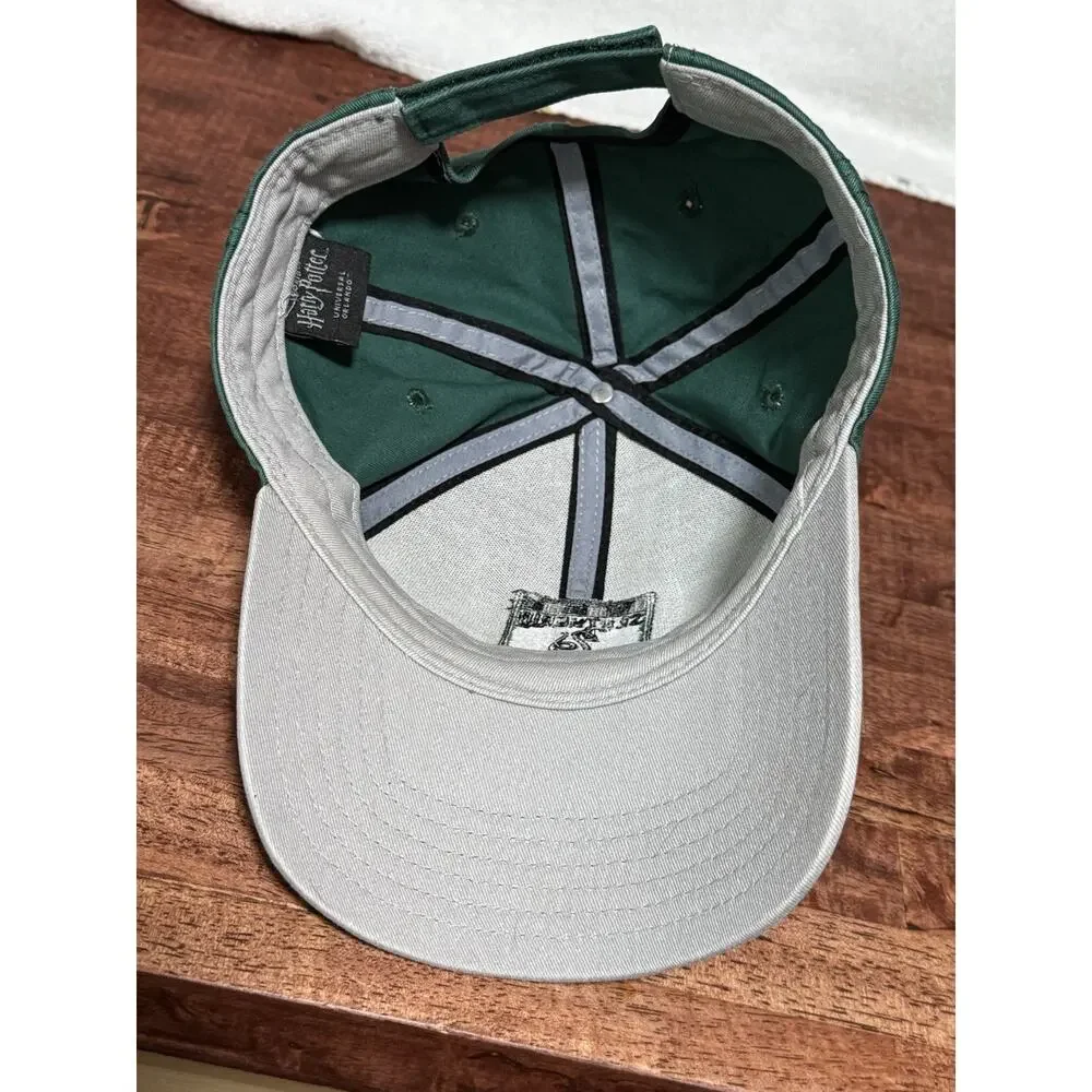 Harry Potter Universal Studios Slytherin House Embroidered Baseball Cap